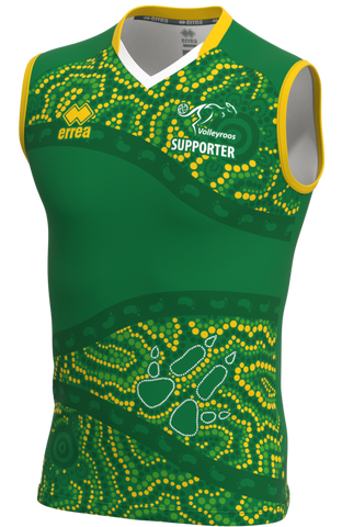 Official Volleyroos Indigenous Design Playing Jersey - Mens